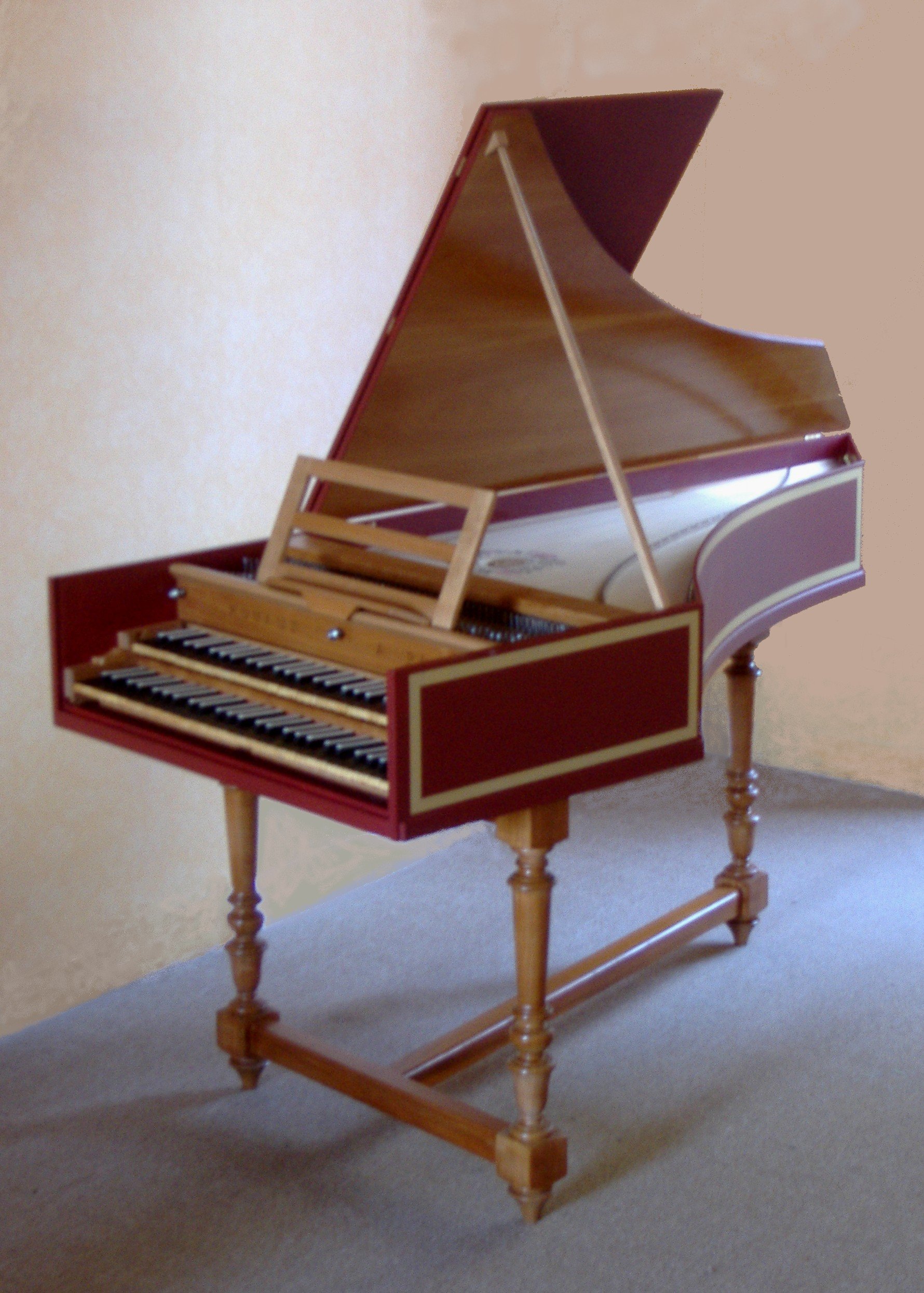 clavecin vénitien double